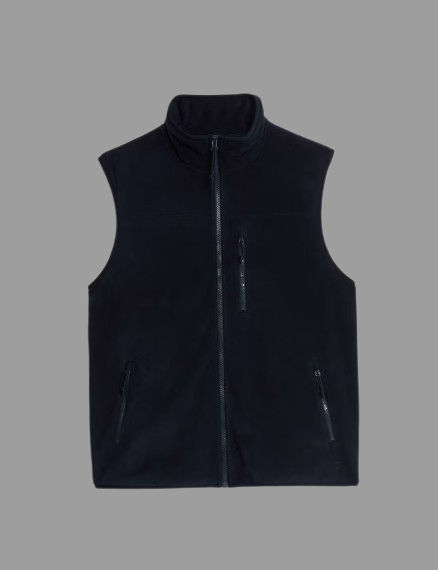 Men Vest in Soft Shell Fabric