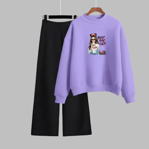 Best Day Sweatshirt & Black Flapper