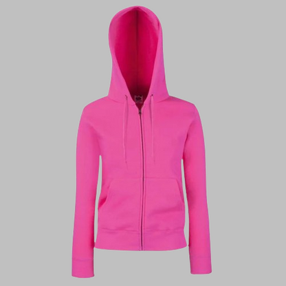 Zip Through Ladies Hoodie