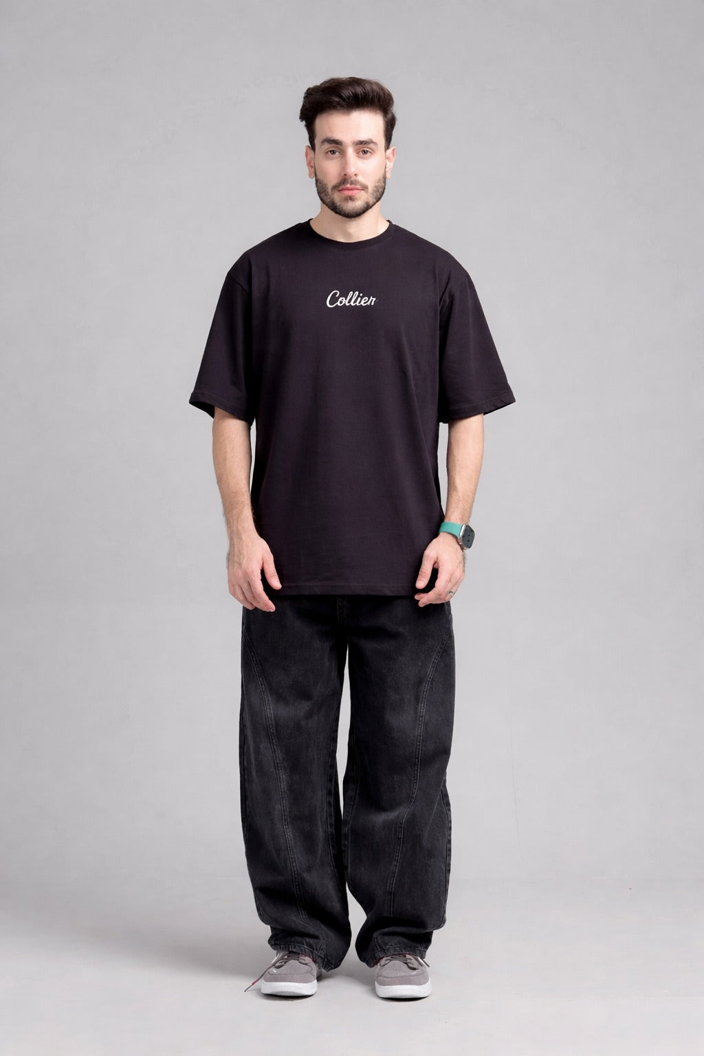 Boxy T Shirt Drop Shoulder Basic Essential (High Quality)