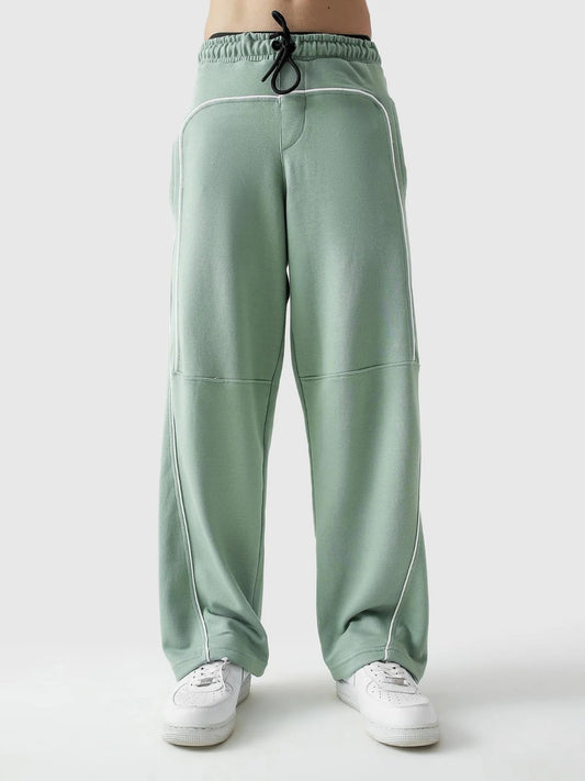 Piping Trouser / Sage Green